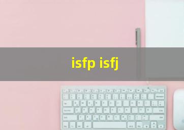 isfp isfj